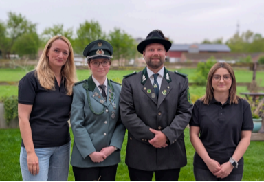 Gruppenfoto der neuen Jugendleitung